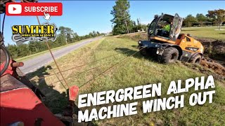 Energreen Alpha Machine winch out [upl. by Rratsal168]