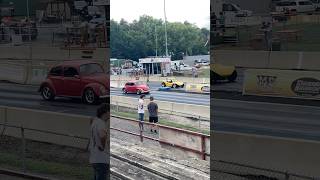 Dune buggy vs Bug at Mason Dixon Dragway dragracing [upl. by Araiet273]