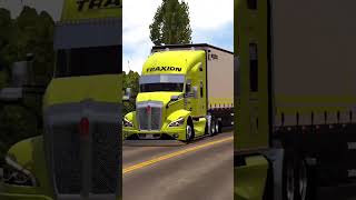 Kenworth Traxion 😱 simuladores shorts americantrucksimulator [upl. by Werdna]