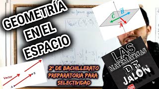 Proyección ortogonal de un punto sobre un plano  GEOMETRÍA  BACHILLERATO [upl. by Jackqueline370]