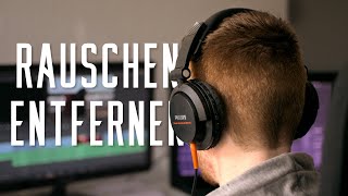 Rauschen entfernen in Audacity und Audition Rauschverminderung 101 [upl. by Ezar]