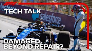 Beyond Repair How Teams amp Drivers Deal With Intense Mishaps  F1 TV Tech Talk [upl. by Marsden]