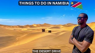 First Time Quad Biking in Namib Desert [upl. by Anitsirc]