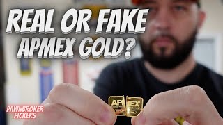 He Brought a SUSPICIOUS Apmex Gold Bar Into My Pawn Shop [upl. by Bigelow]