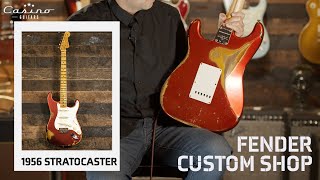 Fender Custom Shop 1956 Stratocaster Candy Apple Red over 3TSB [upl. by Harriett531]