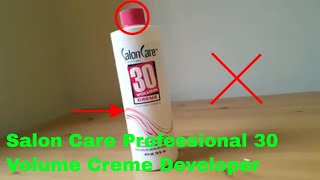 ✅ How To Use Salon Care Professional 30 Volume Creme Developer Review [upl. by Ches]