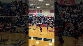 Flour bluff vs Veterans Memorial high school varsity volleyball fypシ゚viral [upl. by Yunfei178]