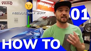 FIRST TIMERS GUIDE TO VINYL WRAPPING A CAR  Tips amp Tricks PART 1 [upl. by Daj141]