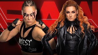 Ronda Rousey vs Becky Lynch  WWE RAW February 15 2024  Ronda rousey wwe  Ronda Rousey 2024 [upl. by Melesa]