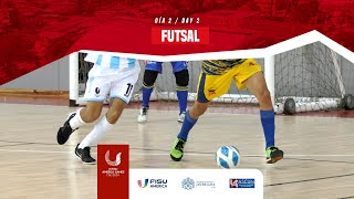 FUTSAL  FISU America Games Cali 2024 Día 2 [upl. by Yasmine]