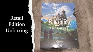 Retail version of Castles of Burgundy Special Edition Unboxing [upl. by Ramso988]