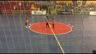 GolCampeonato PaulistaFutsalHortolândia FutsalEscola Canarinho FC [upl. by Ahsekal408]