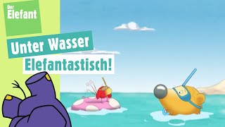 Lenny und Twiek gehen tauchen amp Ratefilm Delfin  Der Elefant  WDR [upl. by Venuti]