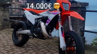 test ride ktm sx 125 2024 assurda ðŸ¤¯ [upl. by Eugor480]