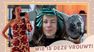 Mijn haar kort knippen en verven amp wanhopige shoplog 😔  Vlog 500 [upl. by Coney]