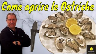 Come aprire le Ostriche in sicurezza tutorial video [upl. by Llebana]