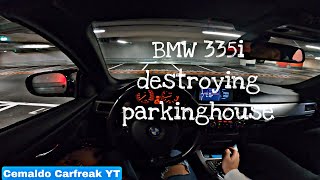 BMW 335i N55 M Performance  Nightdrive I Heavy Pop and Bangs  Kalashnikov [upl. by Nadean819]