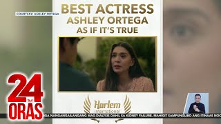 Best Actress win ni Ashley Ortega Team AlPrince quotThat Kind of Lovequot malapit nang  24 Oras [upl. by Hiltner34]