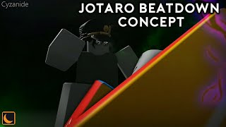 Jotaro Beatdown Concept Moon Animator [upl. by Ulphi6]