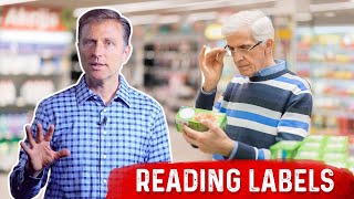 How to Read Food Labels – Important Tips by Dr Berg [upl. by Anehsat]