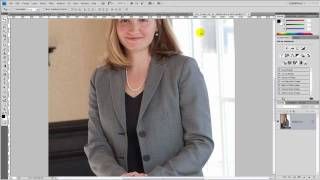 An Adobe Photoshop Tutorial Eliminating the Moiré effect [upl. by Charleen504]