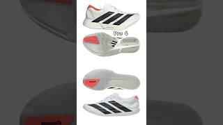 Adidas Adizero Adios 9 Vs Pro 4 Vs Adios 8  Image Comparison runningshoes running newshoes [upl. by Artined]