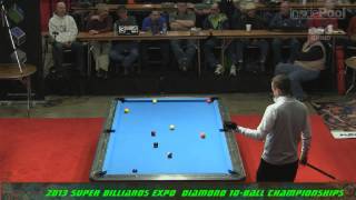 Super Billiards Expo 2013 Finals Shane Van Boening Vs Thorsten Hohmann [upl. by Eilujna]