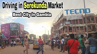 Drive Through Westfield to Serekunda Market  this is Gambia 2022 Serrekunda Banjul 4K Drive [upl. by Henri752]