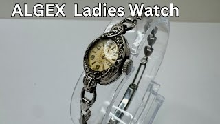 Vintage ALGEX Swiss Made 17 Jewels Incabloc Ladies Watch [upl. by Gnap172]