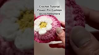 CROCHET TUTORIAL FOR PIN CUSHION CrochetByNora [upl. by Aetnuahs]