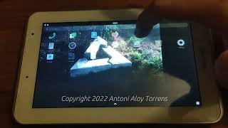 PostmarketOS Phosh 0140 on Samsung Galaxy Tab 2 70 tablet PowerVR SGX 540 GPU [upl. by Trevethick411]