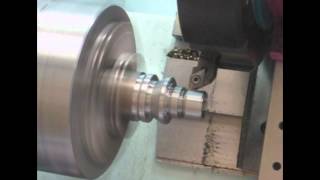 Boxford 250PC Lathe  Steel Machining [upl. by Icyak]