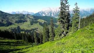 Die traumhaften Berge rund um Saalbach Hinterglemm Austria im Sommer [upl. by Mosley]