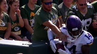 NFL Lambeau Leap Fails [upl. by Nnylanna]