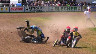 Best of 60 Int ADAC Grasbahnrennen Melsungen 2022 HD [upl. by Eissahc]