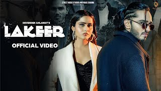 Devender Ahlawat Lakeer Official Video  New Haryanvi Songs Haryanavi 2022 [upl. by Annirok]