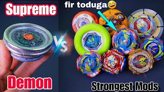 Supreme Demon Vs My Strongest Beyblade Battle  Nut bolt Gonna Destroy Again [upl. by Dagney]