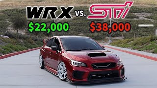 Subaru WRX or STI Is the WRX… BETTER [upl. by Brower]