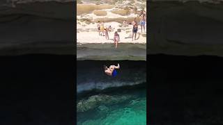 🔥WATCH Craziest Cliff Jump Ever Seen [upl. by Sol]