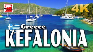 KEFALONIA Cephalonia Κεφαλλονιά Greece 4K ► Top Places amp Secret Beaches in Europe touchgreece [upl. by Aihsekat]