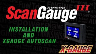 ScanGauge 3 Install Setup and Auto XGauge Search [upl. by Odama]