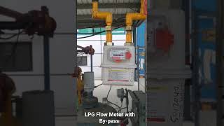 LPG Flow Meter with Bypass I Gas Flow Meter lpg flowmeter [upl. by Trow]