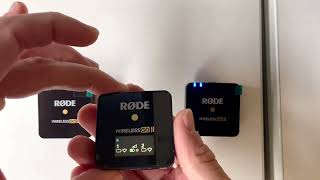 RØDE Wireless Go II  Firmware update  Factory reset  Pairing transmitters and receiver [upl. by Atived859]