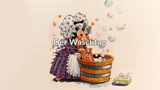 Hörgeschichte  Der Waschatag Kurz Hörbuch für Kinder Vorlesen Gutenacht Geschichte [upl. by Ava]