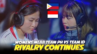 The RIVALRY Continues Team Philippines vs Team Indonesia Womens MLBB in Asian Esports Games 2024 [upl. by Adnat]