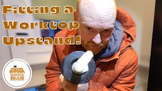 Fitting a kitchen worktop upstand  DIY [upl. by Connors171]