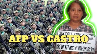 CASTRO VS AFP CASTRO PINAGMUMURA NI YUMI SANTIAGO [upl. by Aiduan991]