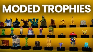 OpenBlocks Trophies 1201 Minecraft Mods [upl. by Nemrak]