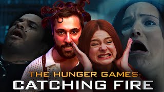 FIRST TIME WATCHING  The Hunger Games Catching Fire 2013  MOVIE REACTION [upl. by Eseryt664]