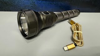 Vortex 3500 lumens Serpent Giant σ Aluminum Searching Type C USB Flashlight httpsacodiwHmX07 [upl. by Waxman395]